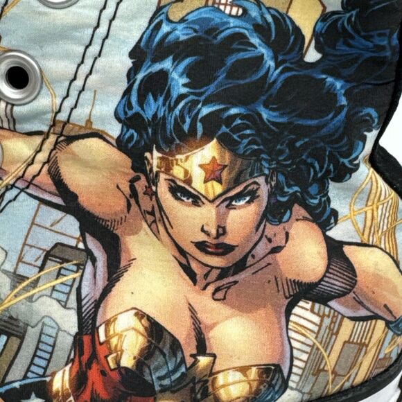 Converse DC Marvel Comics x Chuck Taylor All Star High Wonder Women - Picture 2 of 12